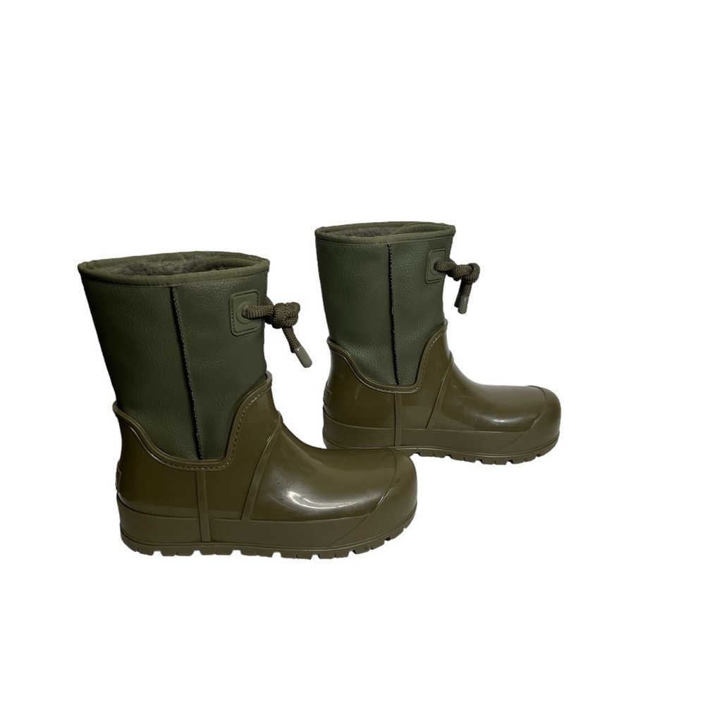UGG Women's Raincloud Lace Olive Boots - Picture 8 of 14